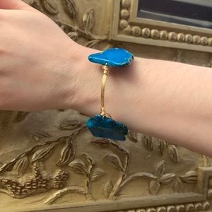 NWOT Bourbon and Boweties Bangle Bracelet